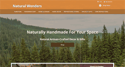 Desktop Screenshot of naturalwondersusa.com